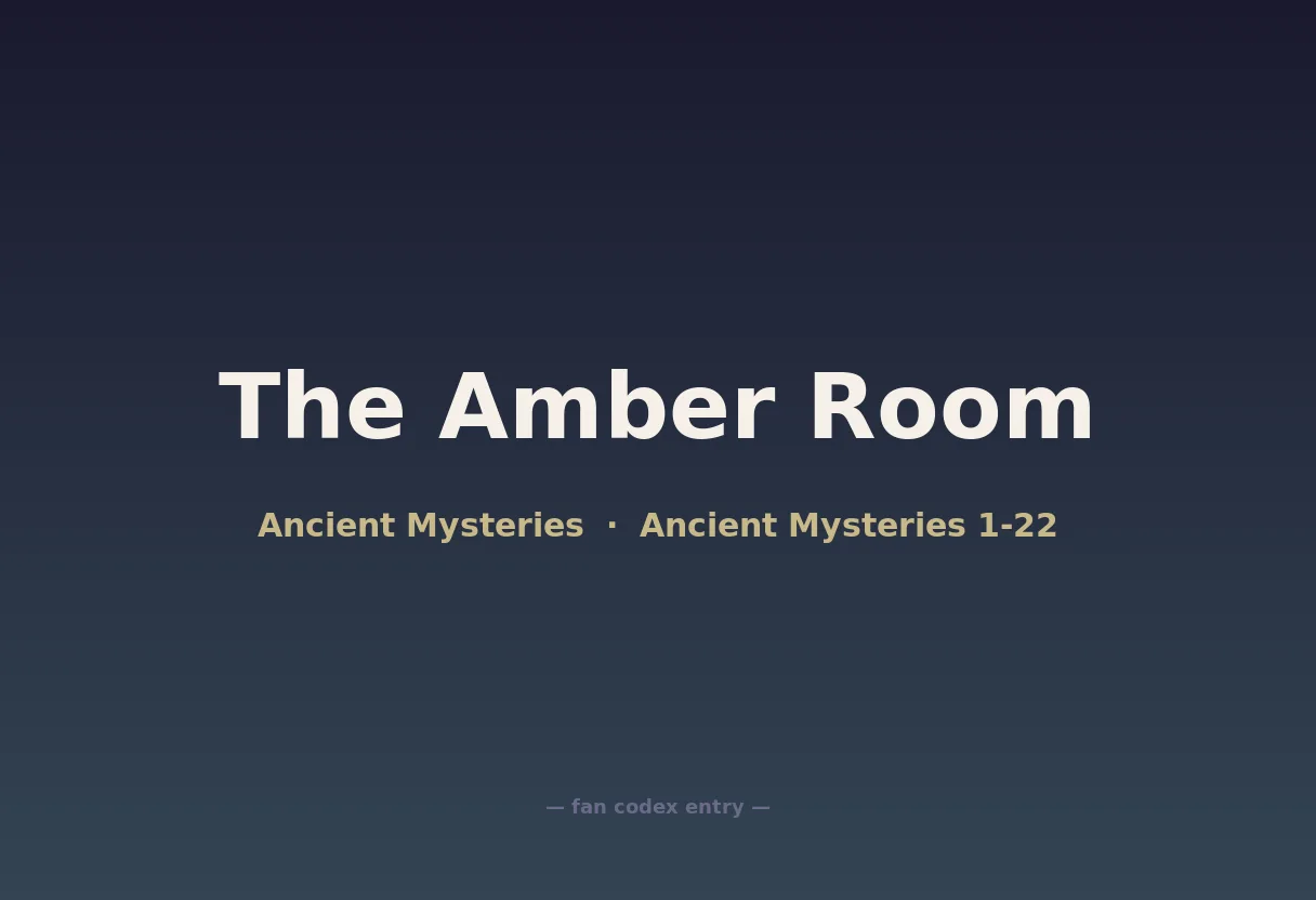 The Amber Room