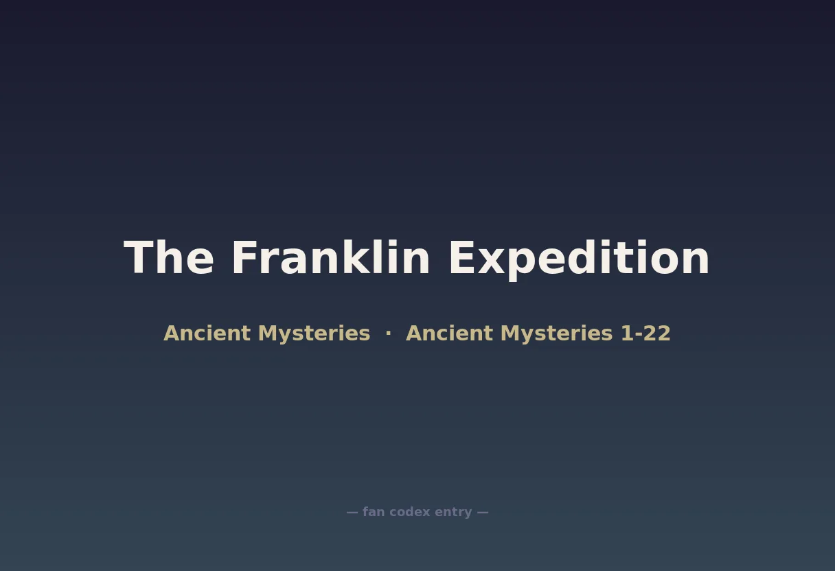 The Franklin Expedition